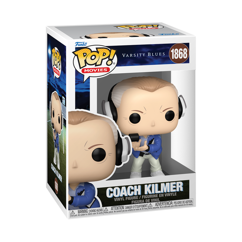 (PRE-ORDER) POP! Movies: Varsity Blues- Coach Kilmer
