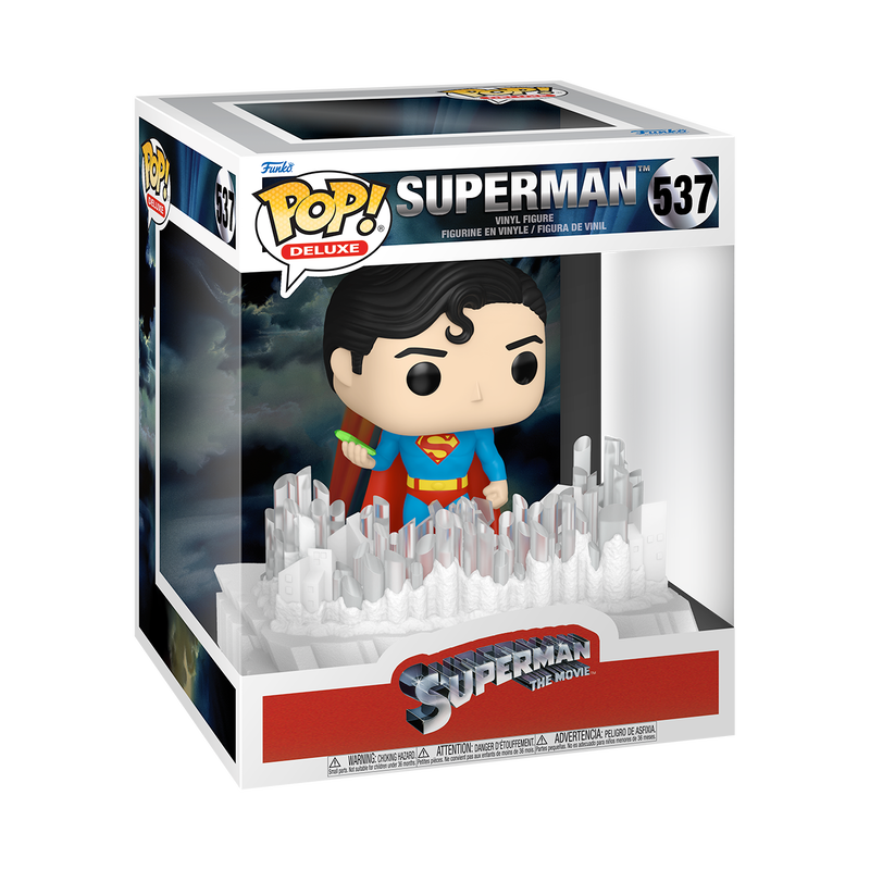 (PRE-ORDER) POP! Deluxe: Superman (1978) - Superman (Fortress of Solitude™)