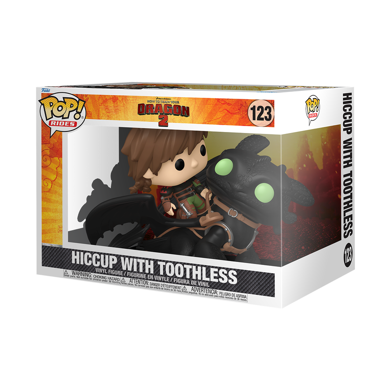 (PRE-ORDER) POP! Rides DLX: HTTYD– Hiccup w/Toothless