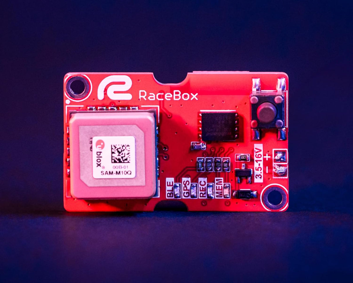 RACEBOX Micro 25Hz GPS DIY Kit - Standalone Vehicle Performance Tracker - High Precision Accelerometer Gyroscope