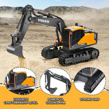 WL TOYS Remote Control Excavator Full Function Construction Vehicle