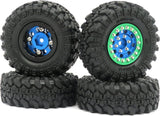 IRONMANRC 1/24 BEADLOCK 1.0 RIMS & TIRES TRX4M & SCX24