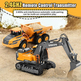 WL TOYS Remote Control Excavator Full Function Construction Vehicle