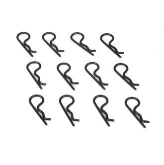 Losi TLR8202 Body Clips Black 22 XXL-2 22 4.0 Tenacity 8-X 22X-4 8 XT / XTE