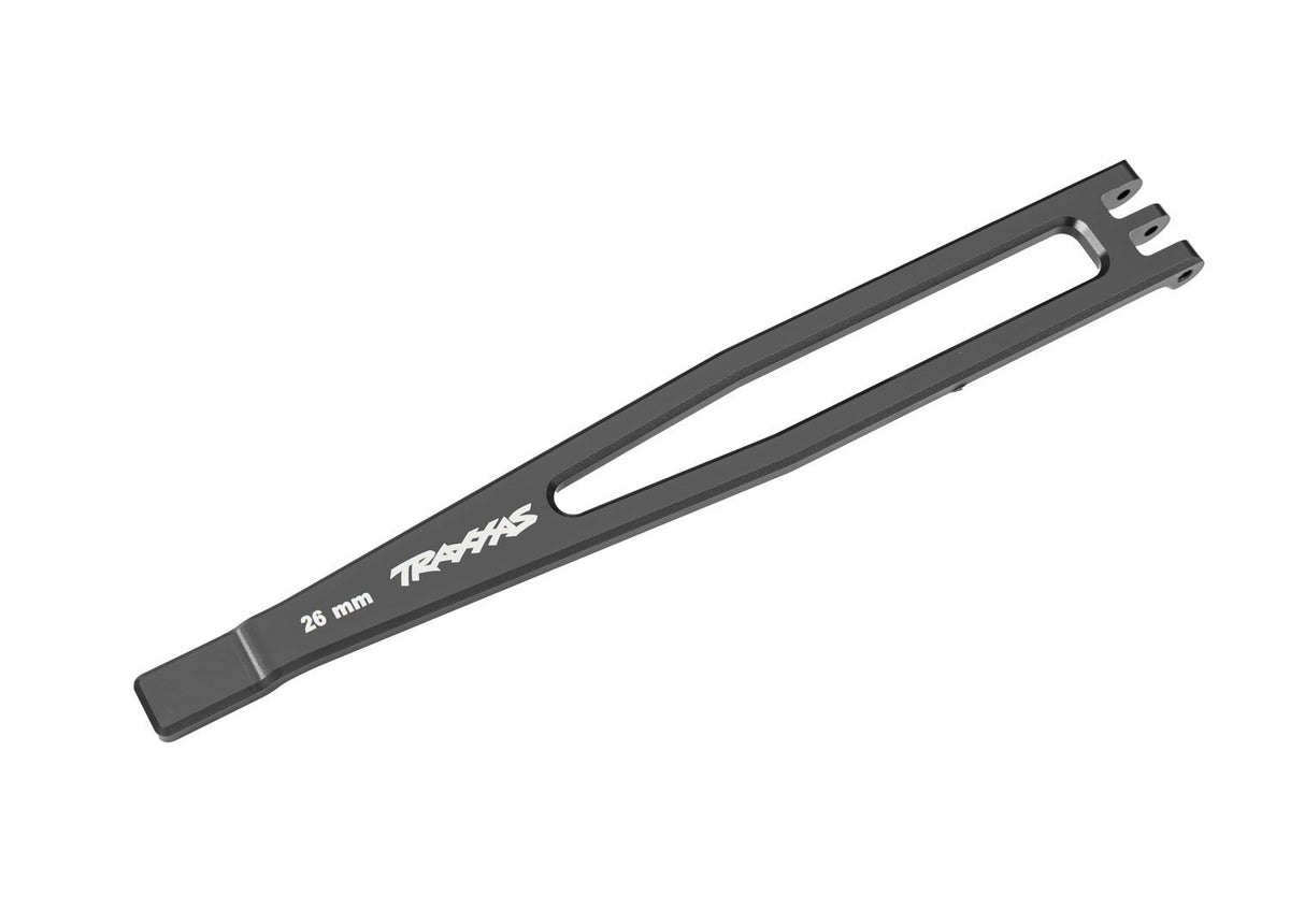 Traxxas 8327-Gray Gray Aluminum Battery Hold-Down