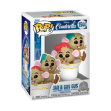 (PRE-ORDER) POP Disney: Cinderellas 75th- JAQ & GUS GUS in cup