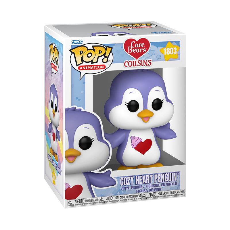 (PRE-ORDER) POP! Animation: Care Bear Cousins - Cozy Heart Penguin