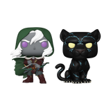 (PRE-ORDER) POP! Games: D&D S2- Drizzt & Guenhwyvar 2PK