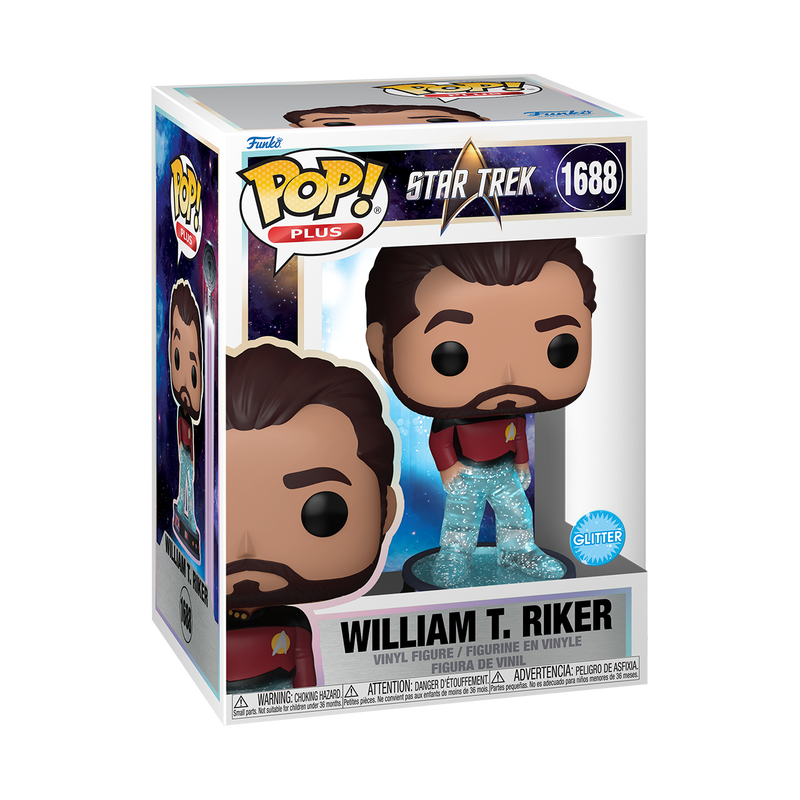 (PRE-ORDER) POP! Plus: Star Trek Transporter- Riker