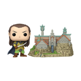 (PRE-ORDER) POP! Town: LOTR S8 - Elrond & Rivendell 