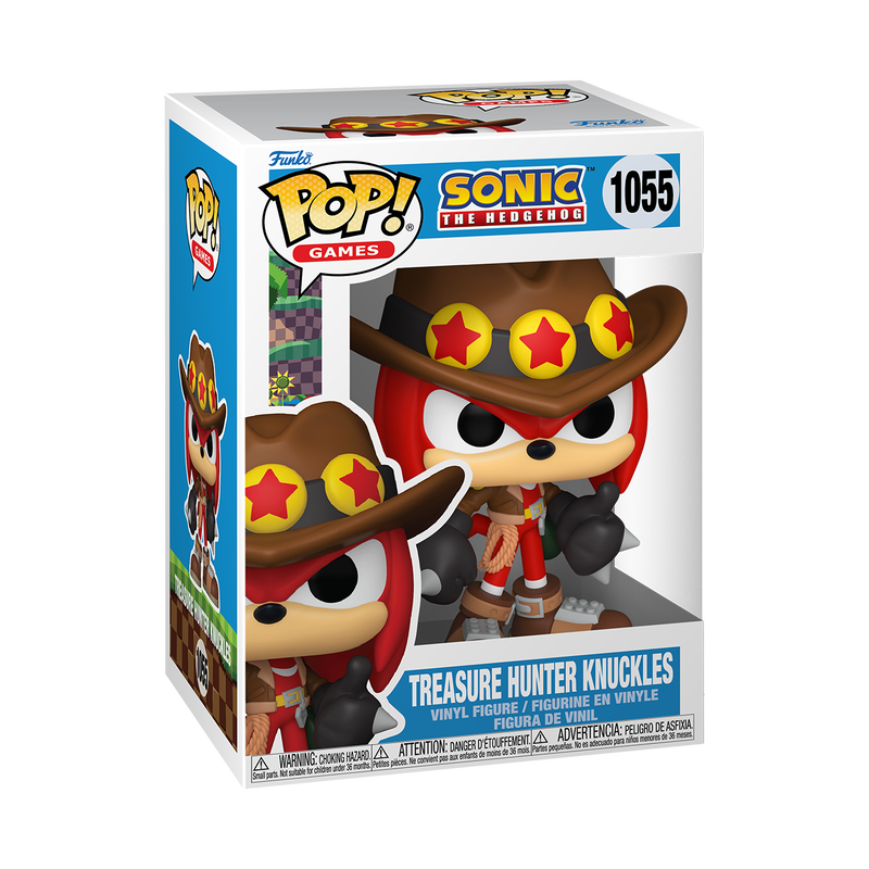 (PRE-ORDER) POP! Games: Sonic- Treasure Hunter Knuckles
