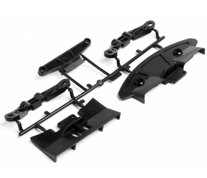 HPI Racing 85609 Bumper / Shock Mount Set E10 / Drift / Ford Mustang / Vaughn