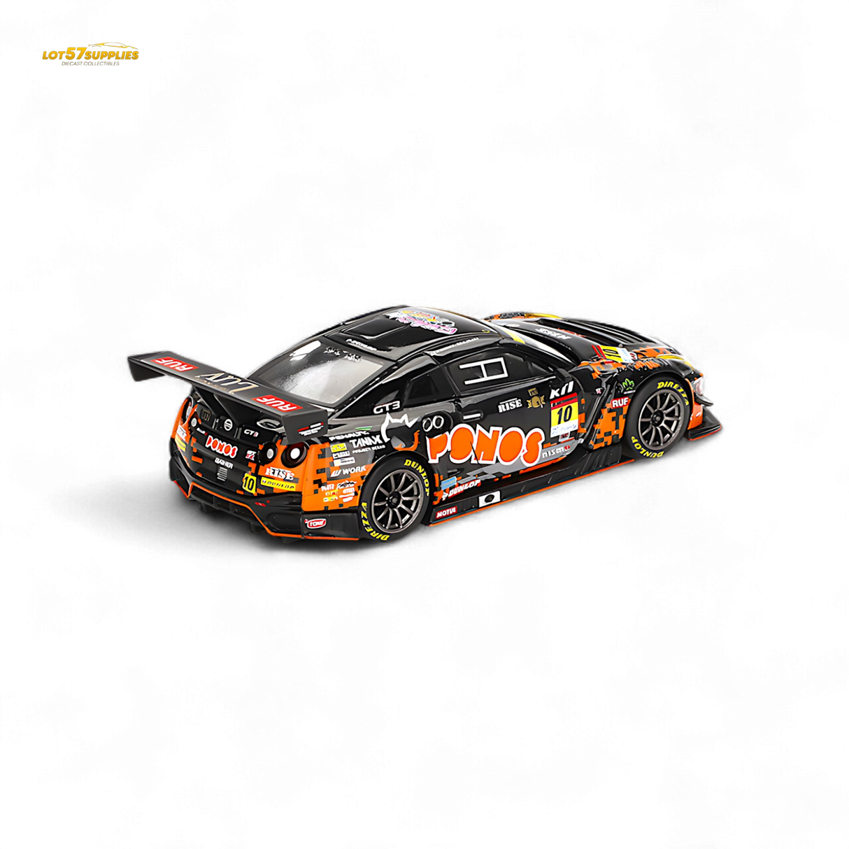 Mini-GT Nissan GT-R Nismo GT3 #10 "PONOS GAINER GT-R" 1:64