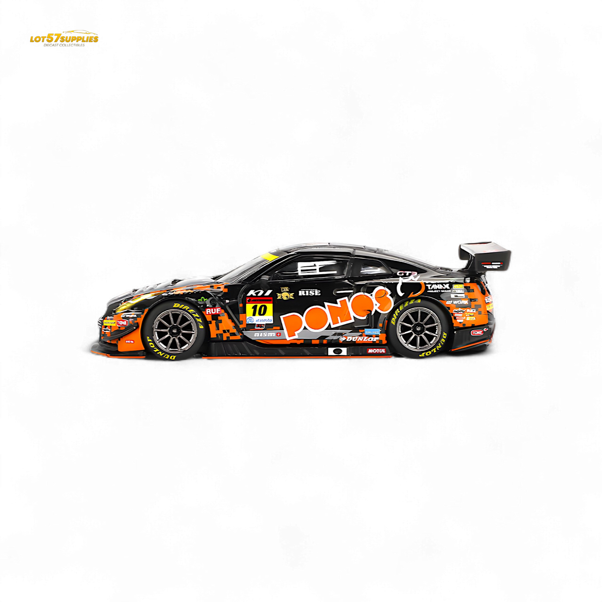 Mini-GT Nissan GT-R Nismo GT3 #10 "PONOS GAINER GT-R" 1:64