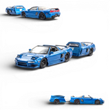 Findclassically NSX TRA Transparent Blue 1:64