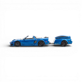 Findclassically NSX TRA Transparent Blue 1:64