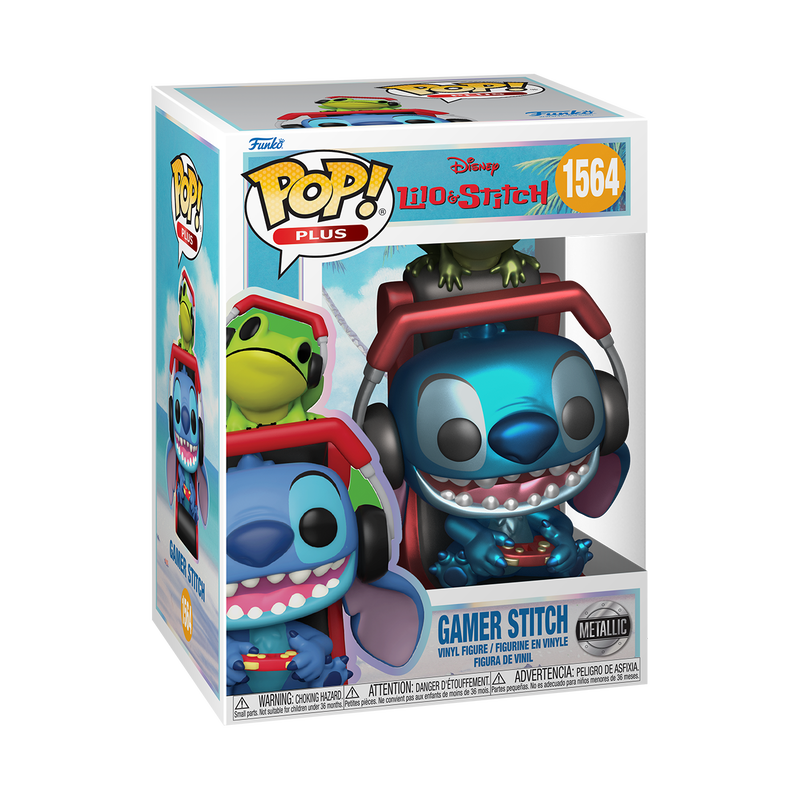 (PRE-ORDER) POP! Plus: Lilo & Stitch - Gamer Stitch (MT)