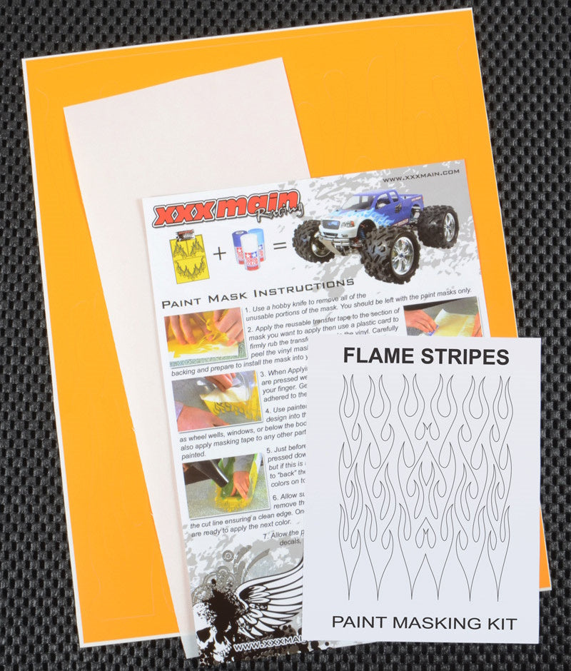 XXX Main 040L Flame Stripes Paint Mask