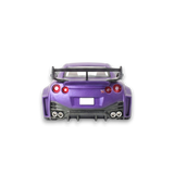 Demon King Auto GT-R R35RR Royal Purple 1:64