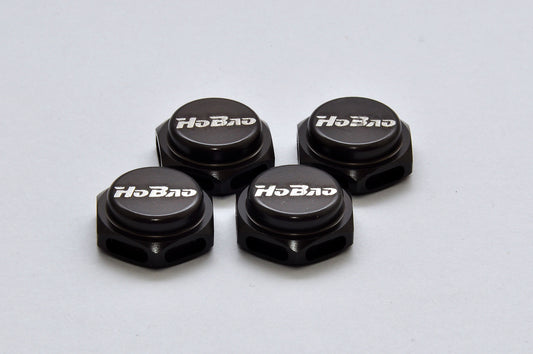 Hobao 87230H CAP WHEEL NUT 17mm (HAED COATING) , 4PCS/ PITCH 1.25mm