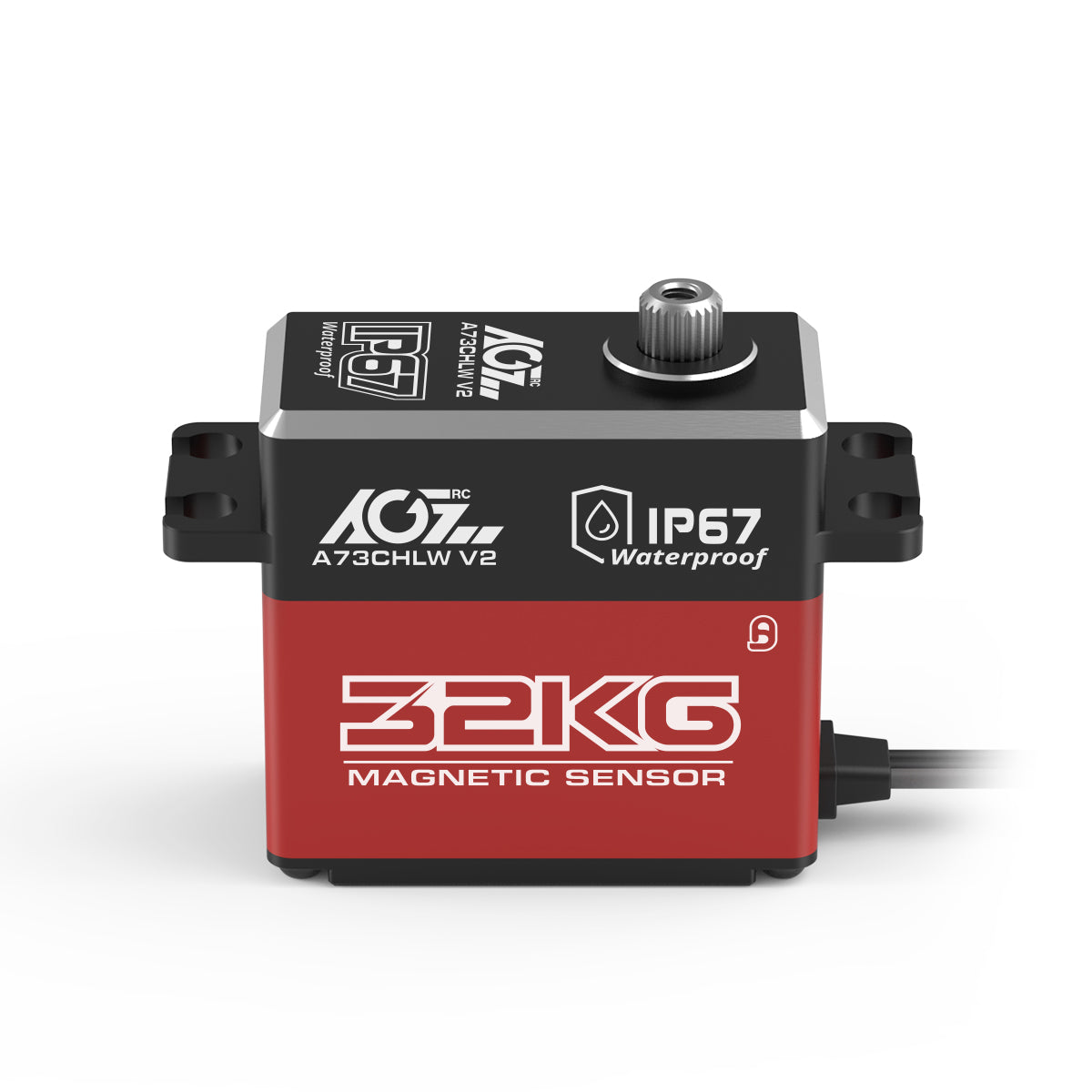 AGFRC Aluminum Case A73CHLW V2 Waterproof Digital Servo