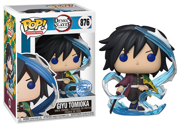 Giyu Tomioka (Demon Slayer, Blue SE Sticker) 876 - Special Edition Exclusive