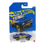 Hot Wheels '87 Dodge D100 - Blue & Gold Series 4/6