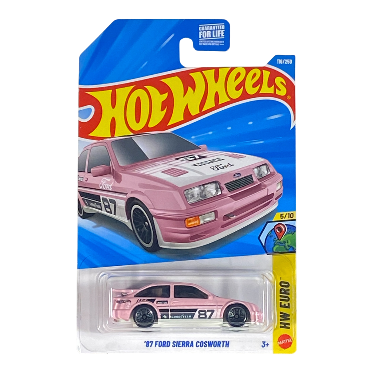 Hot Wheels '87 Ford Sierra Cosworth | Euro Series 5/10