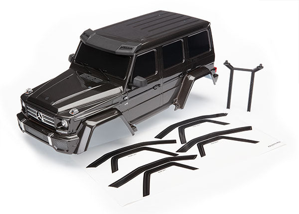 TRAXXAS 8811R BODY, MERCEDES G500, CMPLT (BLACK)