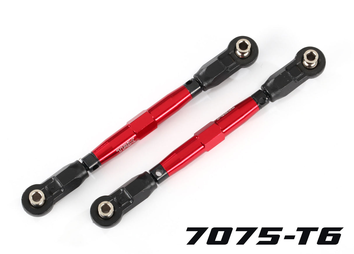 TRAXXAS 8948R TOE LINKS FRONT TUBES RED