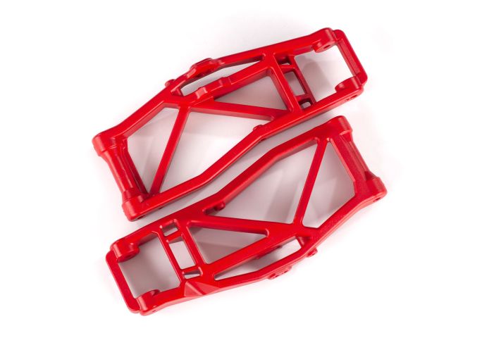 TRAXXAS 8999R SUSPENSION ARMS, LOWER, RED MAXX