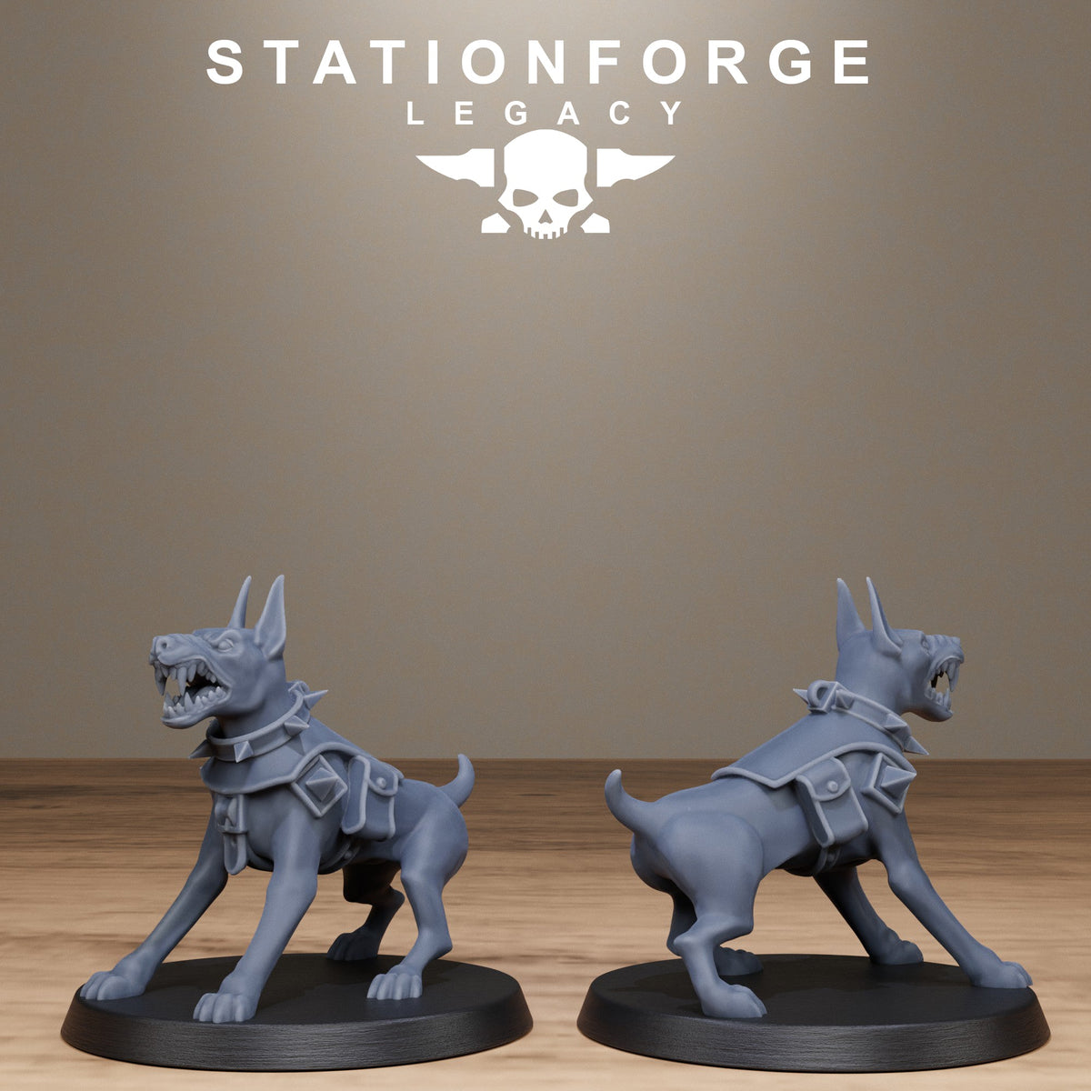 3D Printed Thorncrest Hunters by StationForge Miniatures