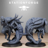 3D Printed Corrupted Guard Butchers by StationForge Miniatures