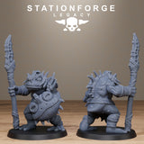 3D Printed Bogkin Heavies by Stationforge Miniatures