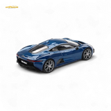 Mini-GT Jaguar C-X75 Blue 1:64