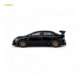 Microturbo FD2 J'S Racing Metallic Black 1:64