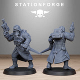 3D Printed GrimGuard Vigils by StationForge Miniatures