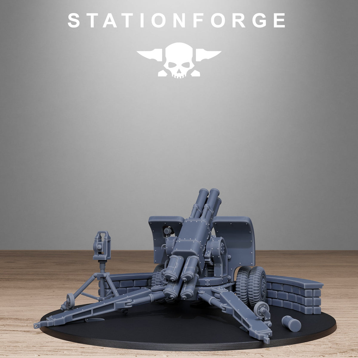 3D Printed GrimGuard Light Artillery by Stationforge Miniatures