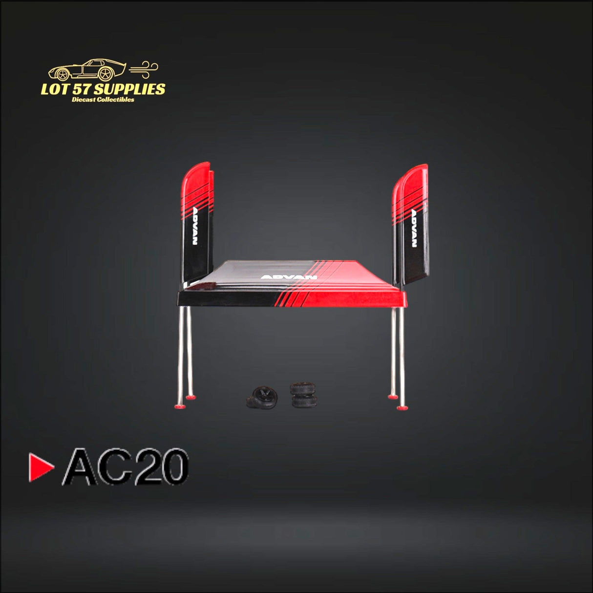Mini-GT Paddock Service Tent Advan 1:64