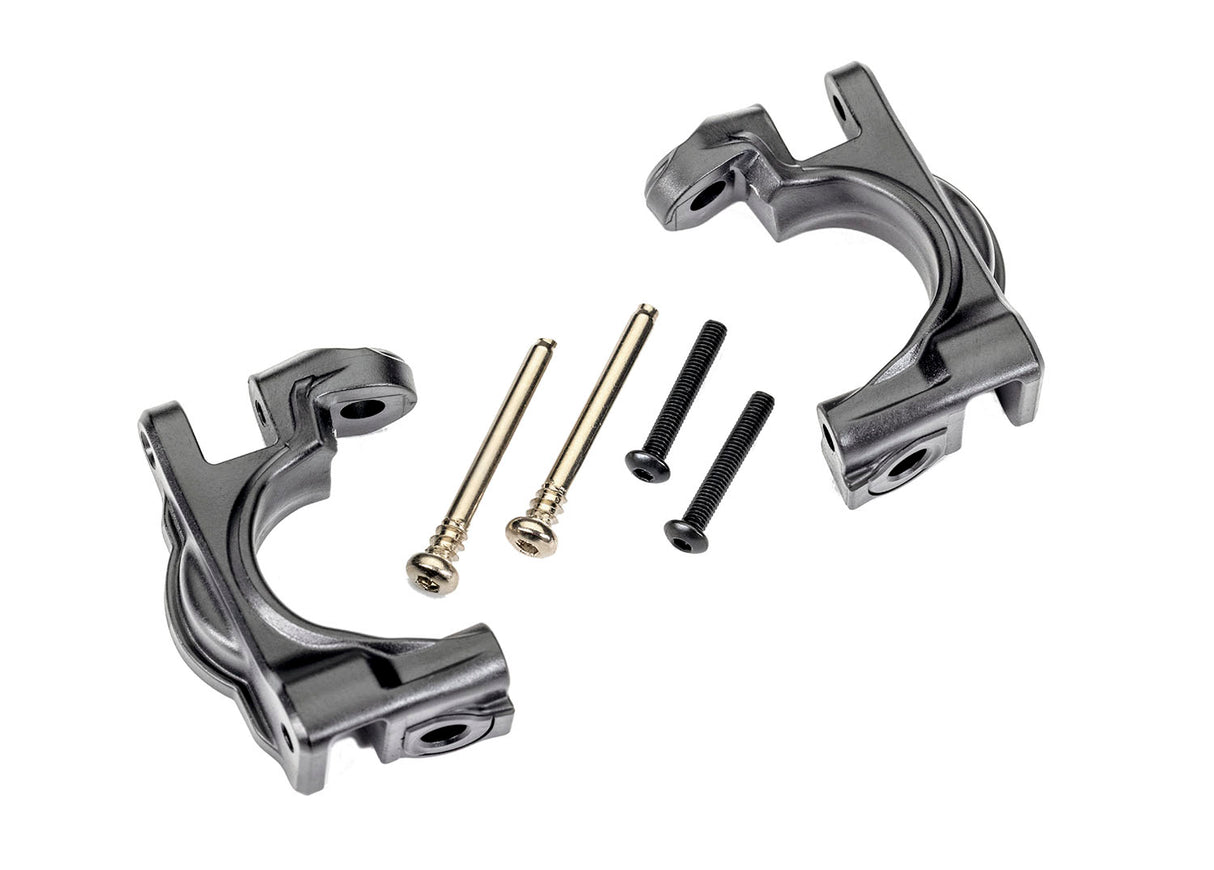 TRAXXAS  9032-GRAY CASTER BLOCKS GRAYL&R