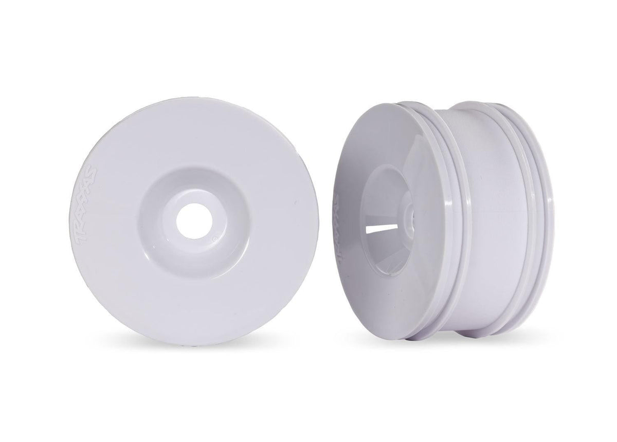 Traxxas 9070-WHT 3.0" White Dished Wheels (2) Jato 4X4