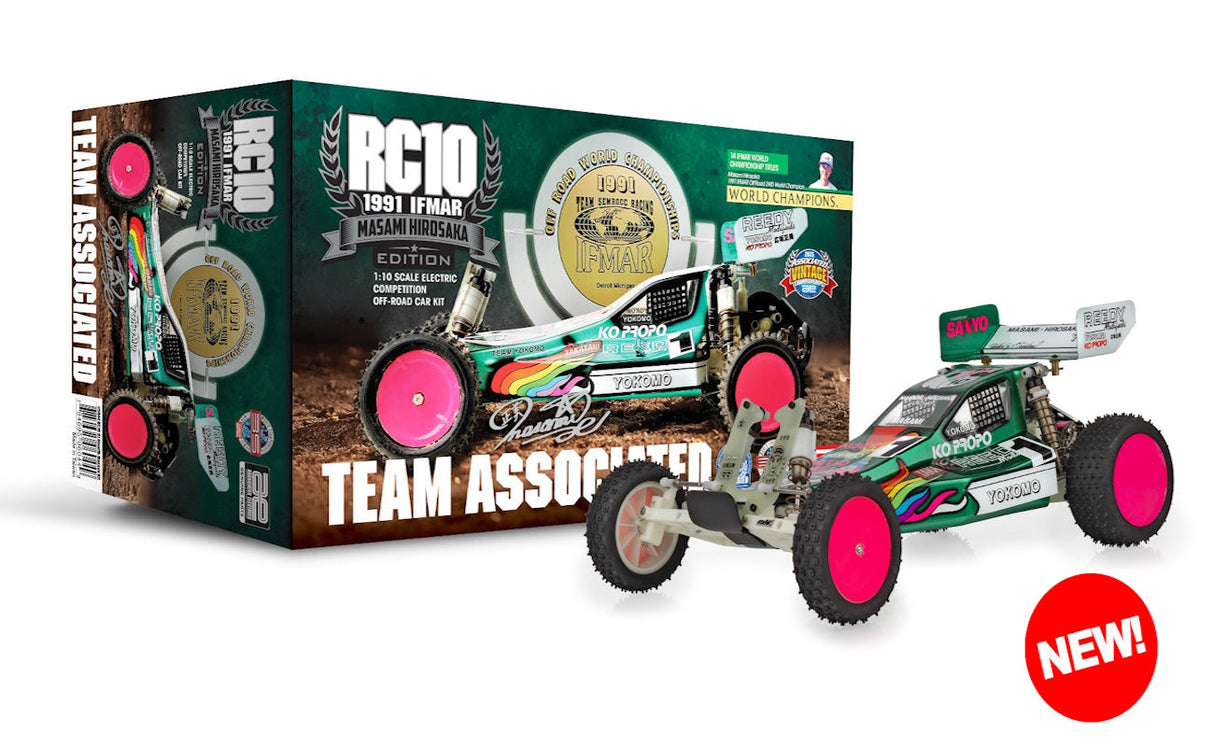 Team Associated 6044 RC10 '91 Stealth Car 1/10 Electric 2WD Buggy Kit