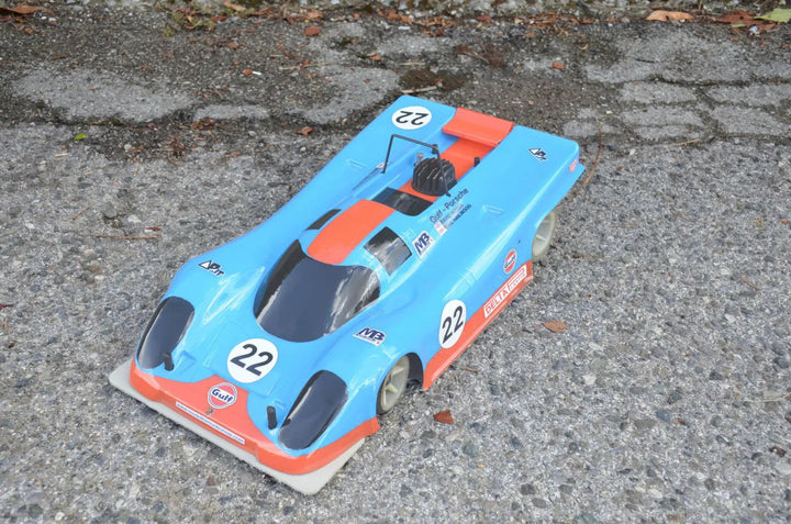 DELTA PLASTIK 1091 - PORSCHE 917 1/8 SCALE GP RC CAR BODY CLEAR