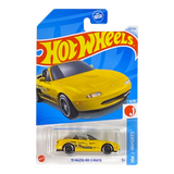 Hot Wheels '91 Mazda MX-5 Miata (Yellow) - J-Imports Series 6/10