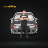 Mini-GT Nissan Skyline R32 Nismo Gunmetal 1:64