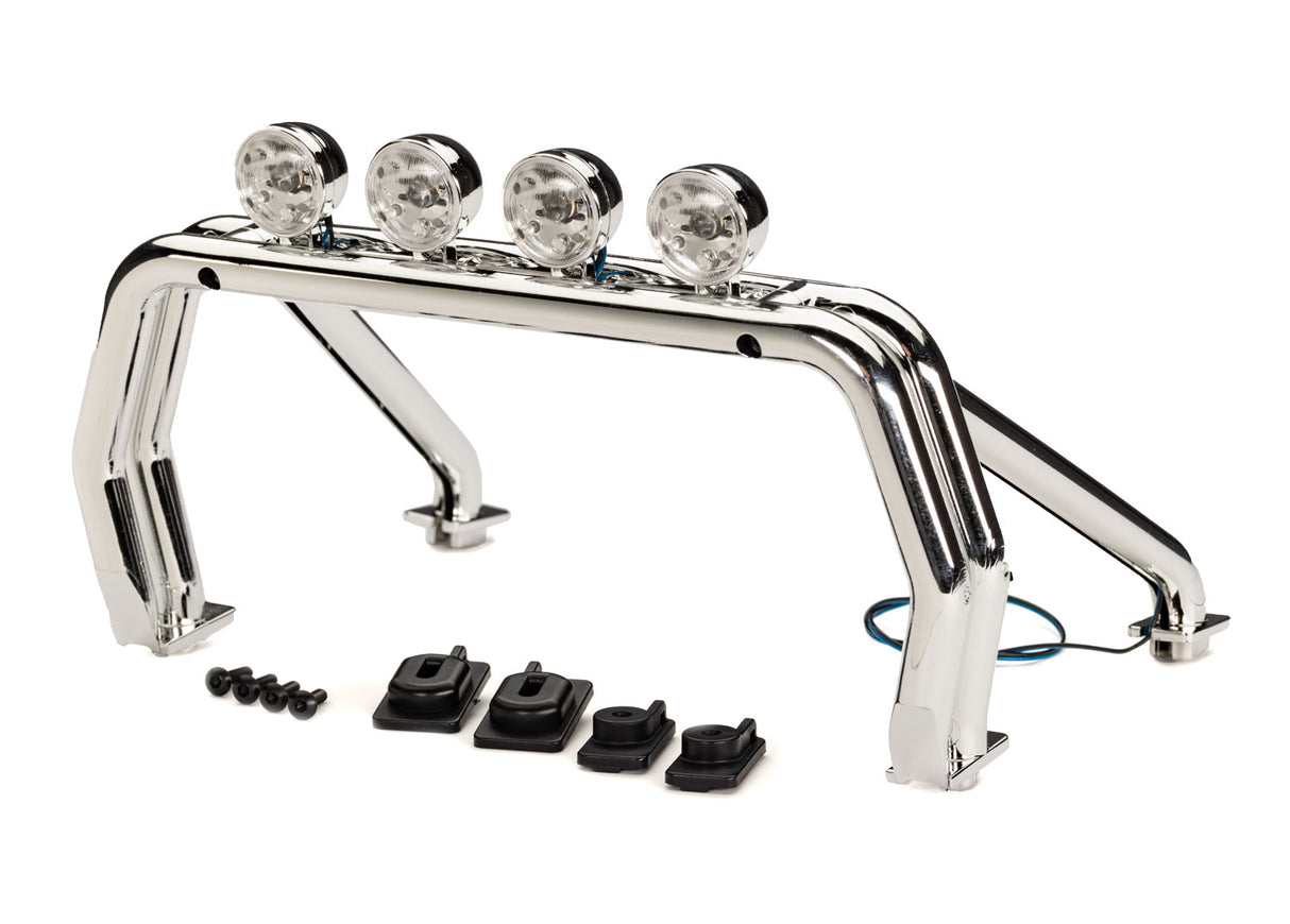 TRAXXAS 9262X ROLL BAR ASSM W/LIGHT BAR/MOUNTS