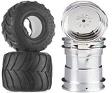 Pro-Line Destroyer 2.6" All Terrain Monster Tires w/ Clod Buster Wheels F/R (4)