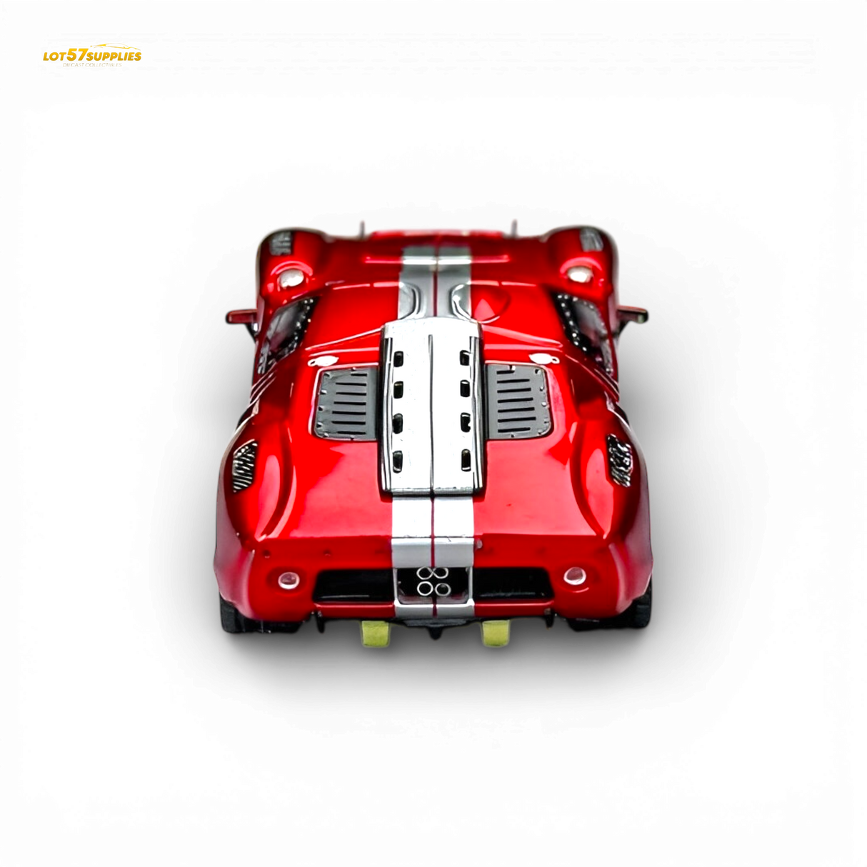 Rhino Model RM Ford GT40 Transparent Red 1:64