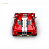 Rhino Model RM Ford GT40 Transparent Red 1:64