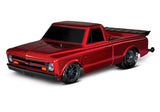 Traxxas 94376-74-RED Drag Slash HD 1967 Chevrolet C10 1/10 2WD RTR No Prep Truck (Red) w/TQi 2.4GHz Radio & TSM